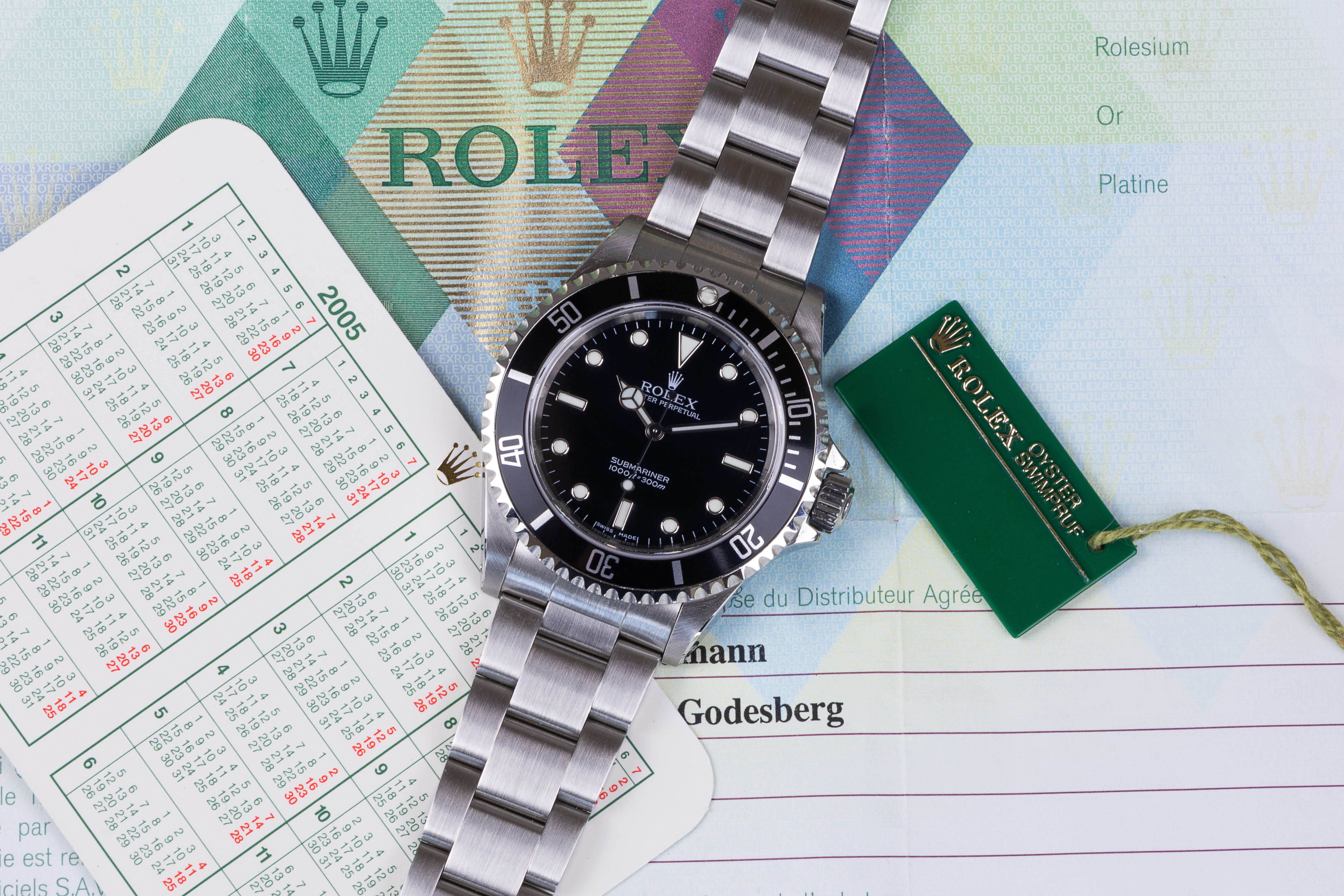 Luxury watch detail